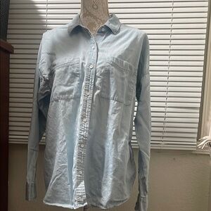 Light Blue Button-Up Shirt